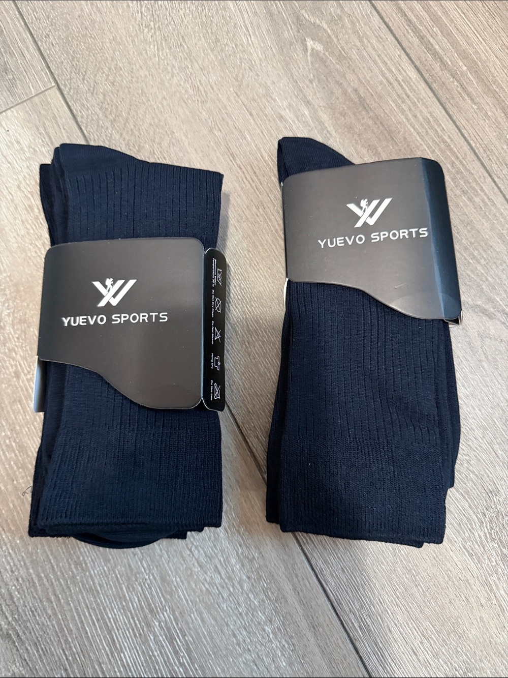 Men's Black Crew Socks - 5 Pack